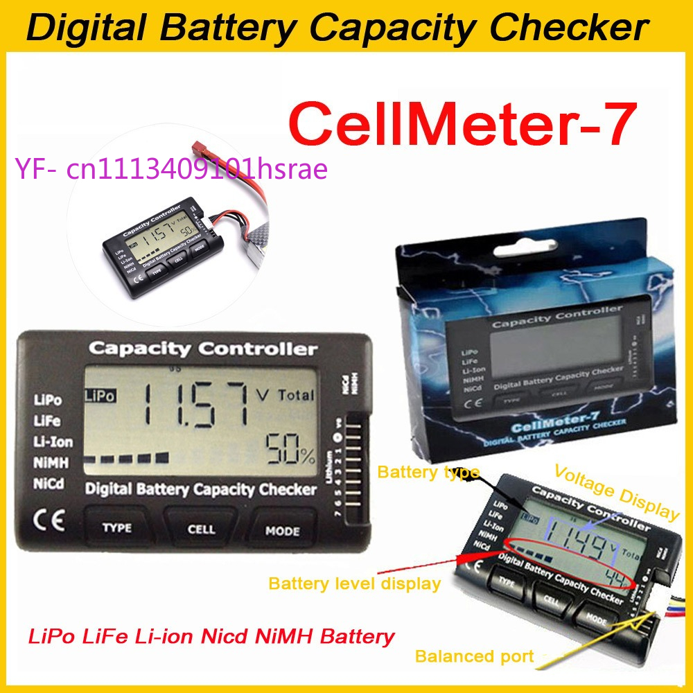 Drone Battery Voltage Checker - Penguji Baterai 5 IN 1 1-7S