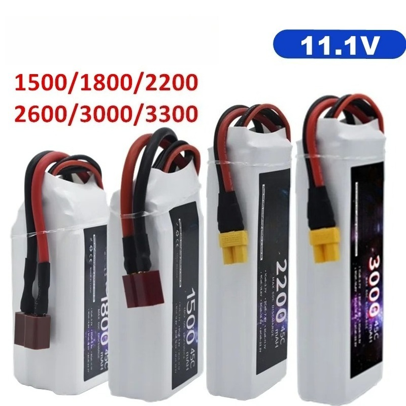 Drone Battery 3S - Baterai LiPo 3S 1500mah 1800mAh 2200mah