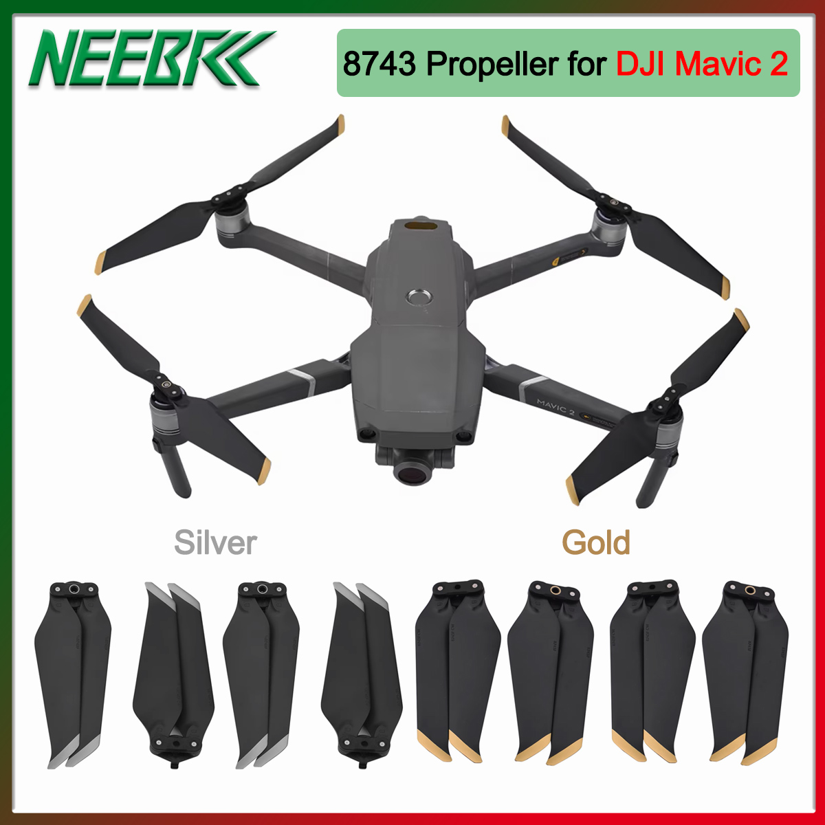 Drone Battery Smart - 4/8 Buah 8743 Baling-Baling Alat Peraga