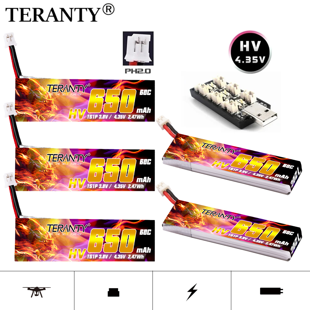 Drone Battery Li-Ion - Drone TREANTY 1S 4.35V, 1/3/5/10 buah