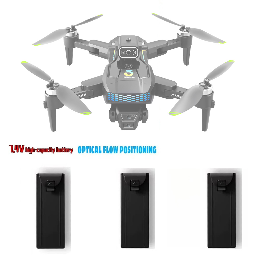 Drone Battery Li-Ion - Baterai Drone XT555 GPS 3.7V 2000mAh
