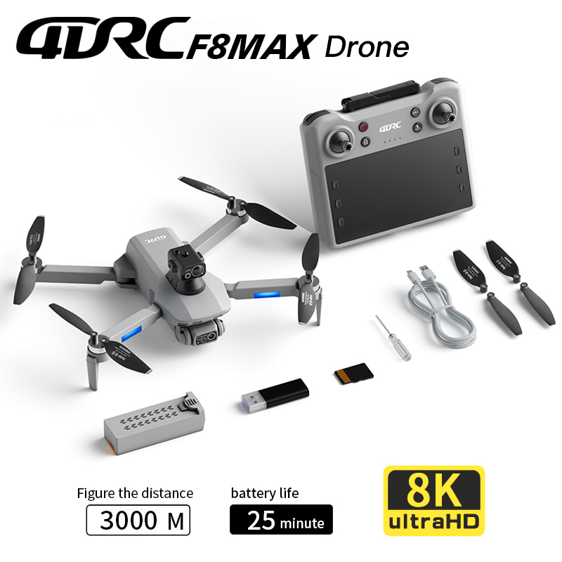 Drone Battery Case - Drone Profesional F8 MAX GPS dengan