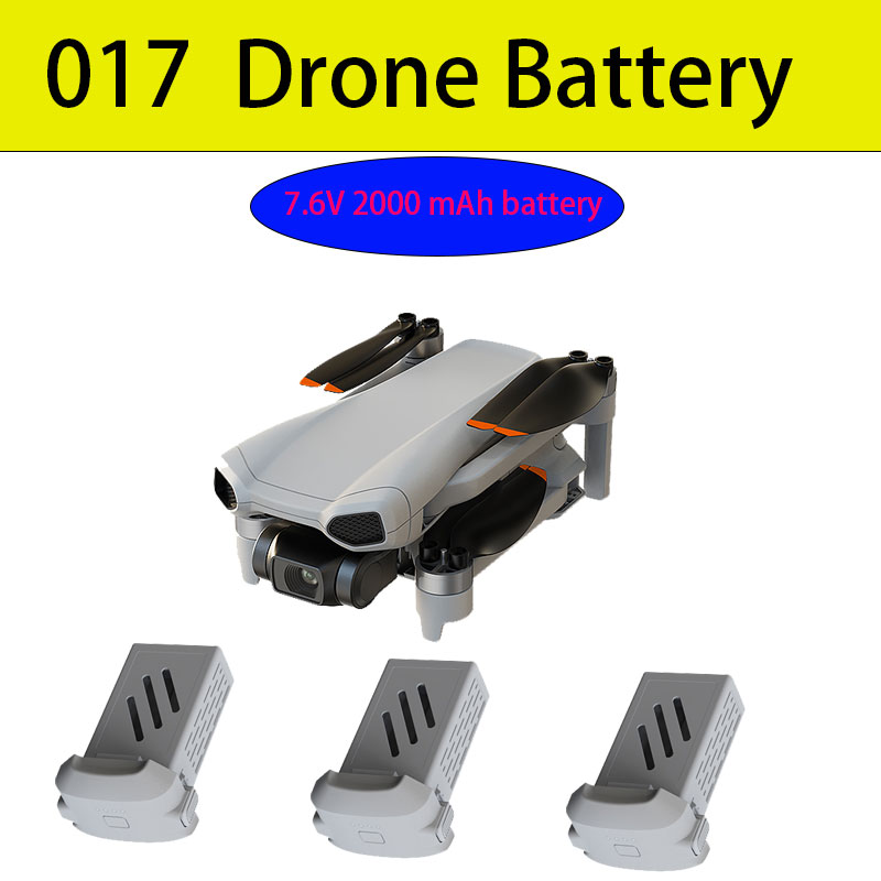 Drone Battery Li-Ion - Baterai Drone 017 7.6V 2000MAh 4K