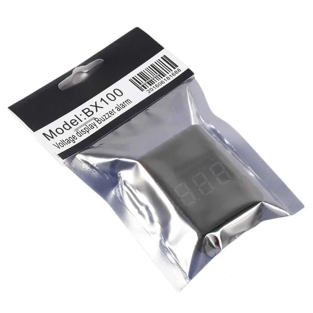 Drone Battery Alarm - BX100 1-8S Penguji Tegangan Baterai Lipo