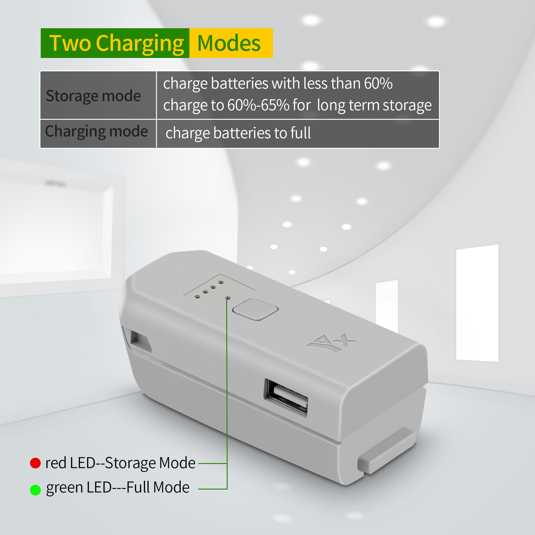 Pengisi daya baterai USB dua a - Drone Battery Balance Charger ulasan dan harga