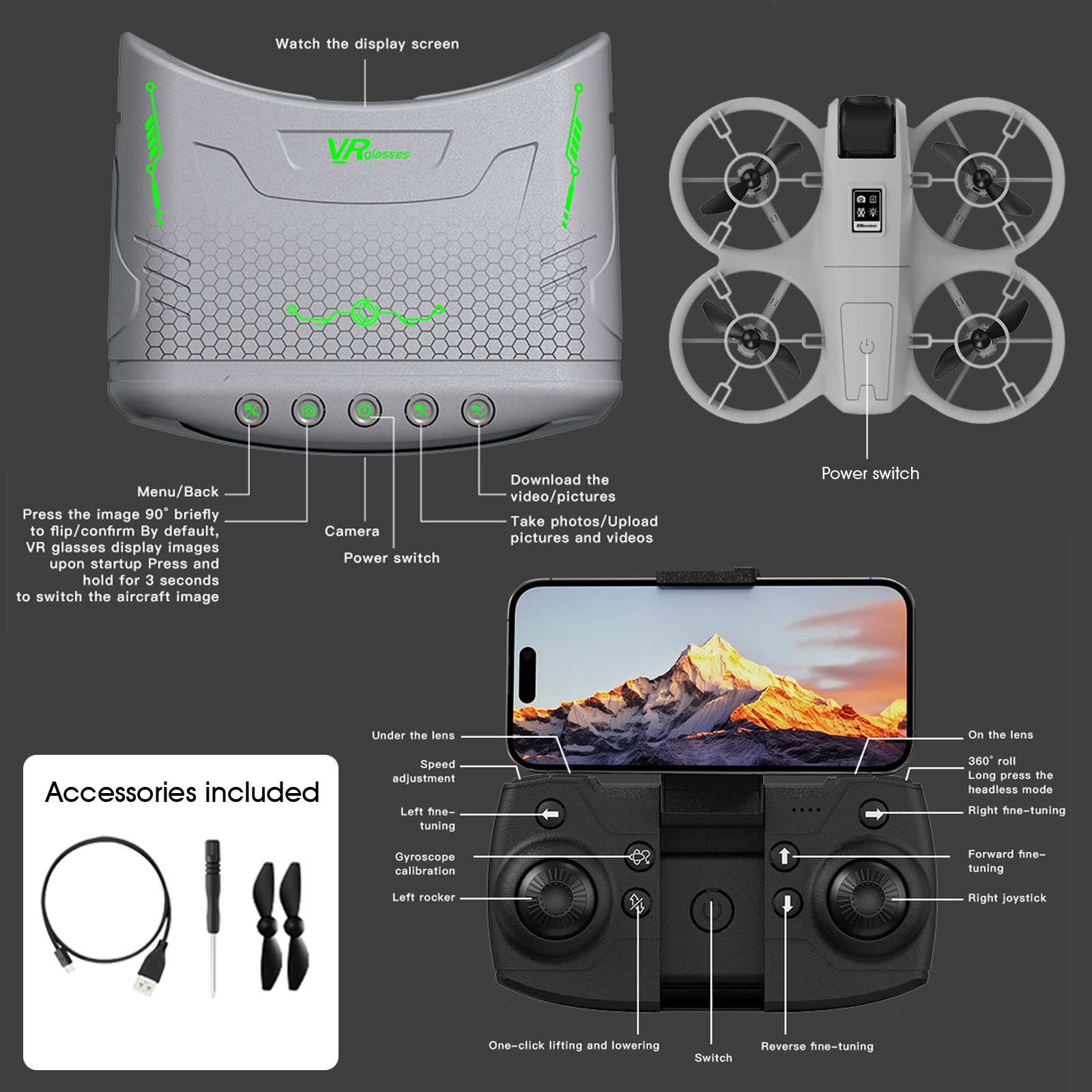 Drone Mini yang Mudah Digunaka - Drone Battery Balance Charger ulasan dan harga