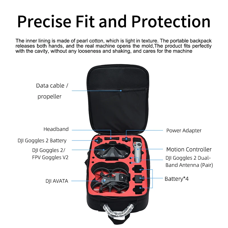Tas Ransel Portabel Tas Nilon  - Drone Battery Bag ulasan dan harga