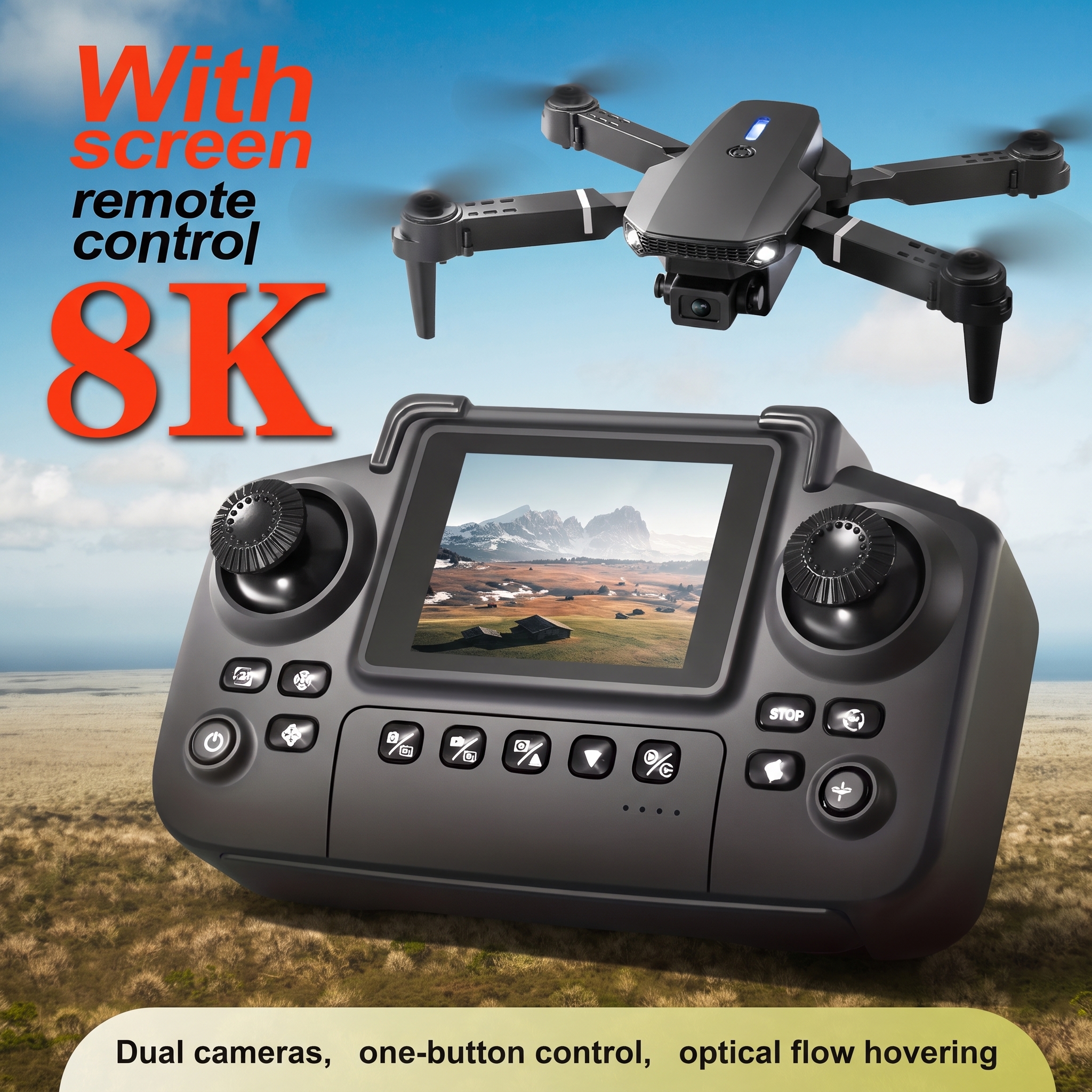 Drone Lipat E88PRO MAX 2026 ya - Drone Battery Case ulasan dan harga
