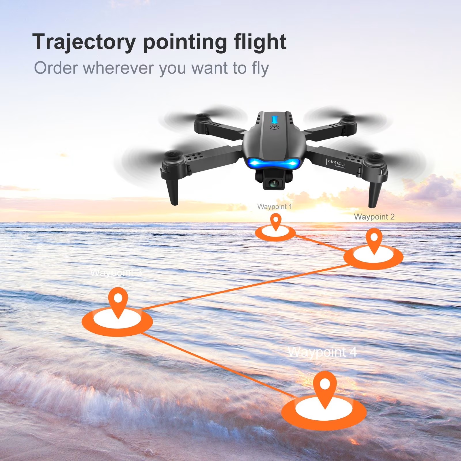 Drone Lipat E88PRO MAX 2026 ya - Drone Battery Case ulasan dan harga