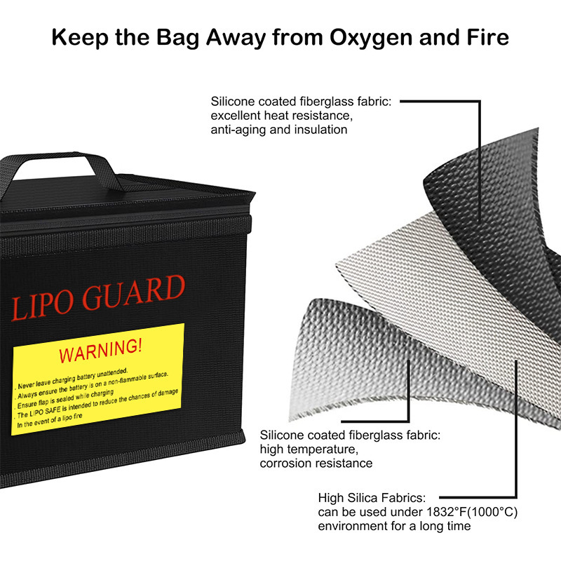 Tas Pengaman Lipo Guard Tahan  - Drone Battery Bag ulasan dan harga