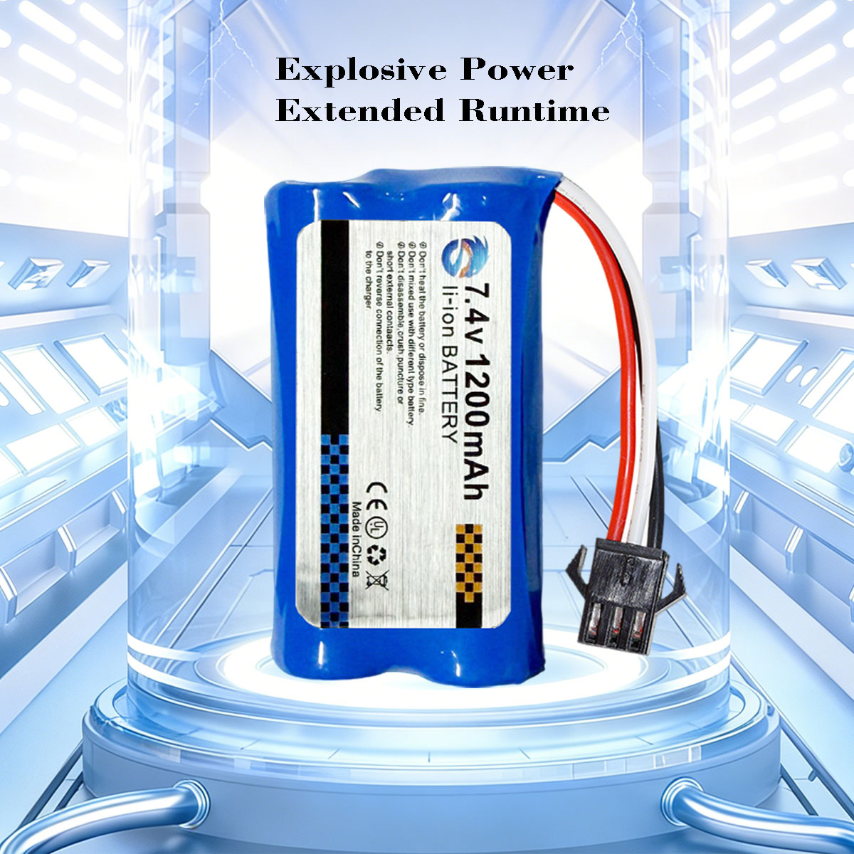 Baterai Li-Ion Skymaker 2S 7.4 - Drone Battery Li-Ion ulasan dan harga