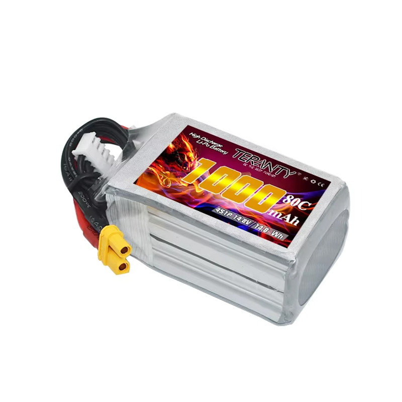 TERANTY 4S 1000mAh 14.8V 80C/1 - Drone Battery Connector ulasan dan harga