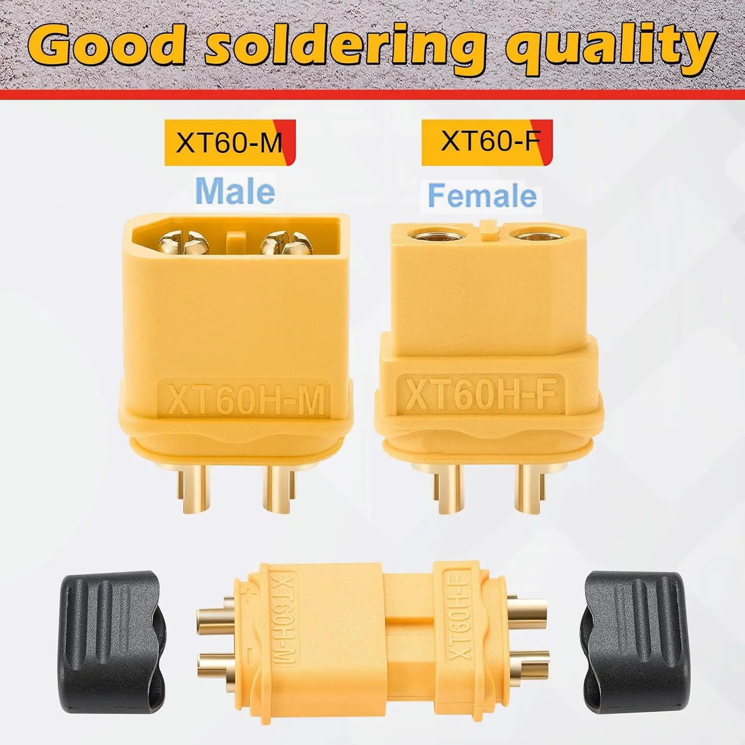 Konektor XT60 dengan Selubung  - Drone Battery Connector ulasan dan harga