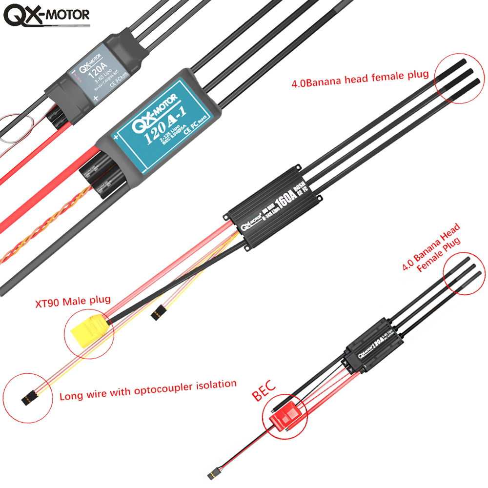 QX-MOTOR Seri ESC Tanpa Sikat  - Drone Battery Plate ulasan dan harga