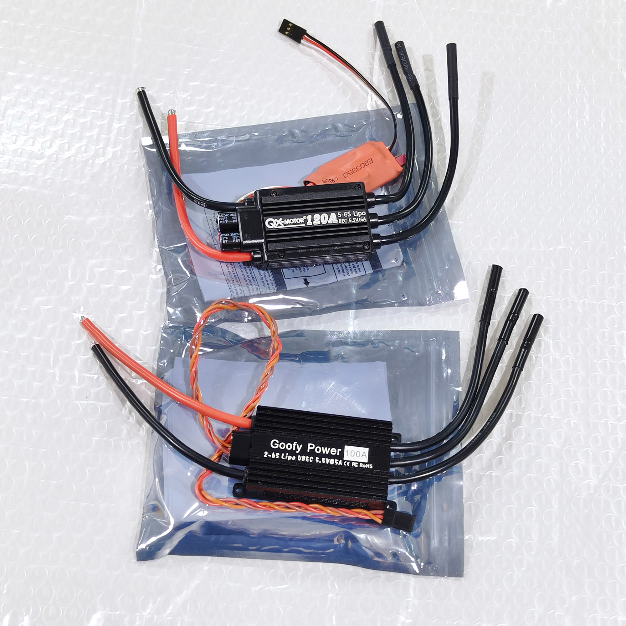 QX-MOTOR Seri ESC Tanpa Sikat  - Drone Battery Plate ulasan dan harga