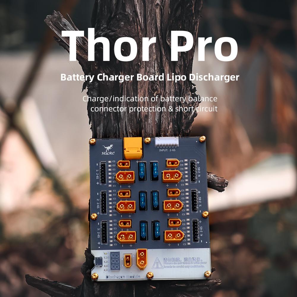 HGLRC Thor6PRO 1P 6 Port LiPo  - Drone Battery Parallel Board ulasan dan harga