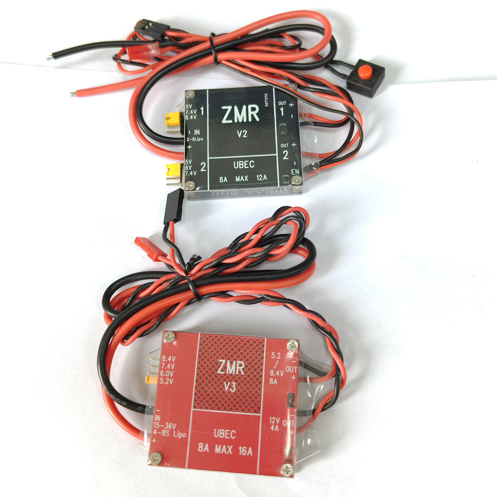 UBEC V2 V3 V4 ZMR 8A Dual BEC  - Drone Battery Connector ulasan dan harga
