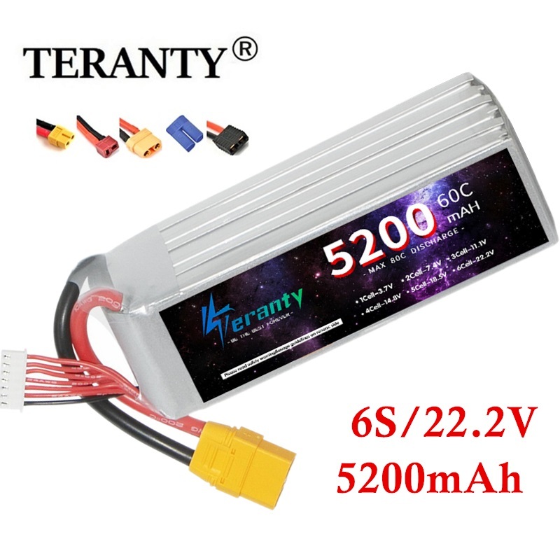 TERANTY 6S 5200mAh Lipo batera - Drone Battery 6S ulasan dan harga