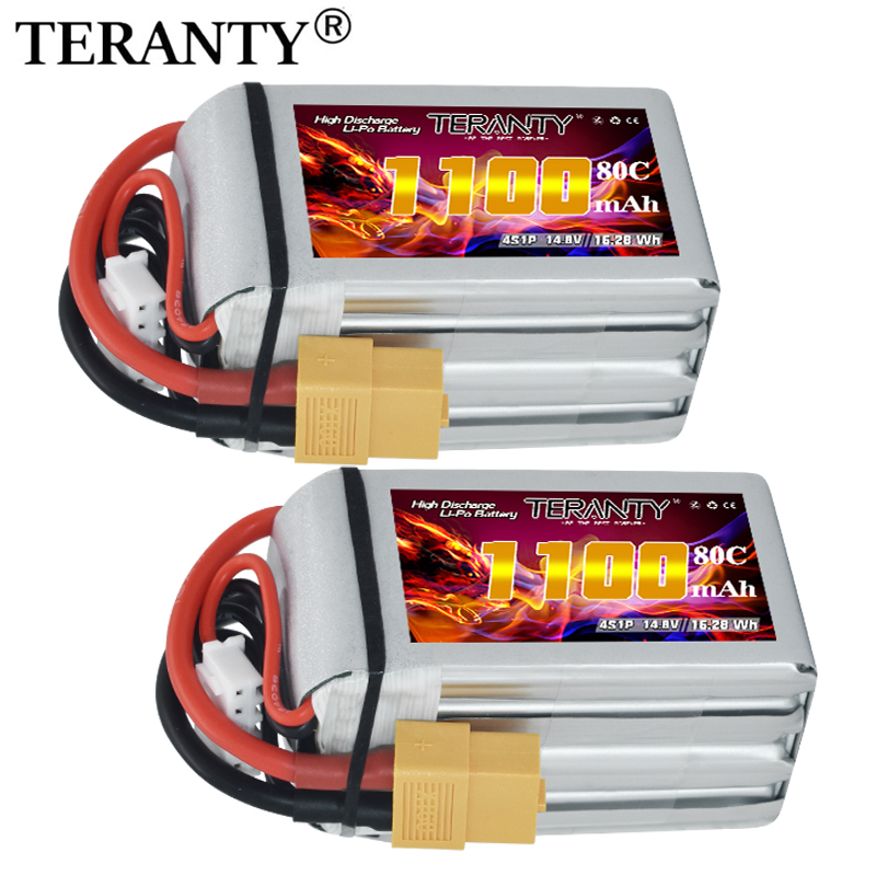 TERANTY 4S 1100MAh 80C/160C Ba - Drone Battery 4S ulasan dan harga