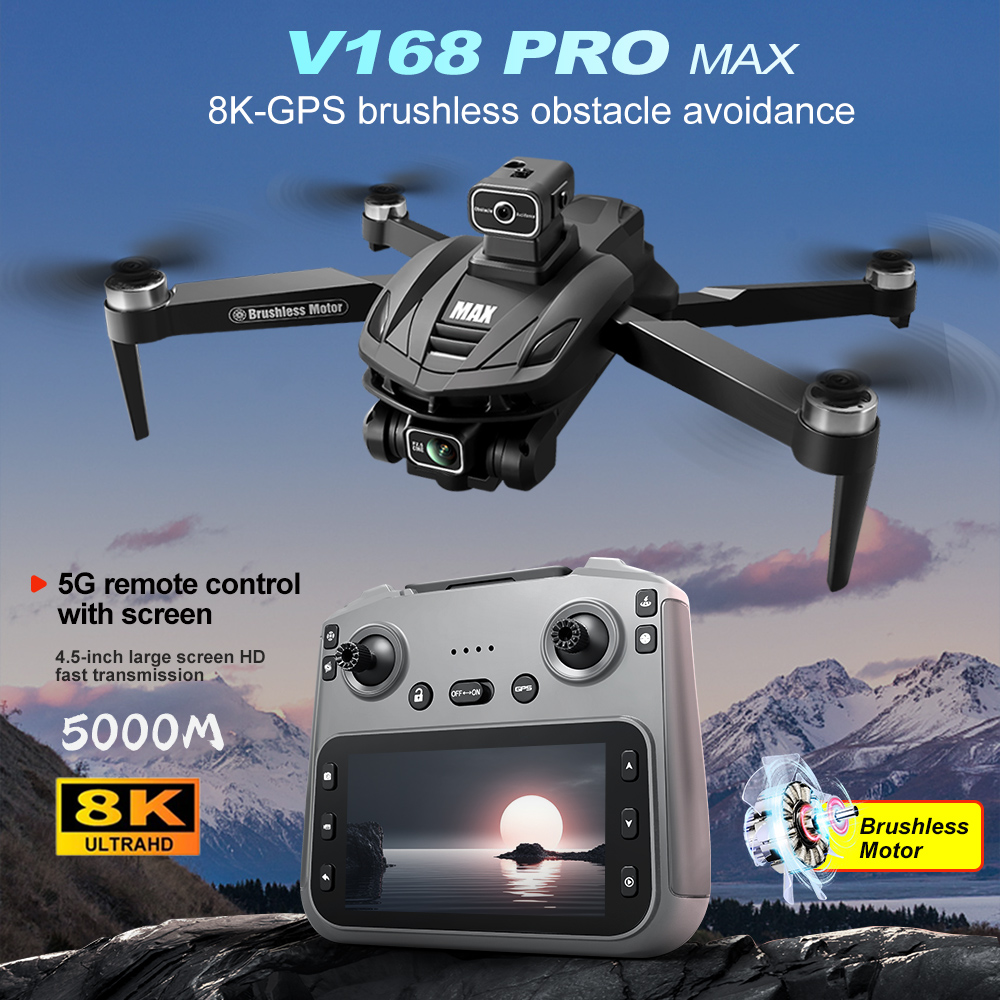 V168 PRO Max GPS Drone 8K Prof - Drone Battery Case ulasan dan harga