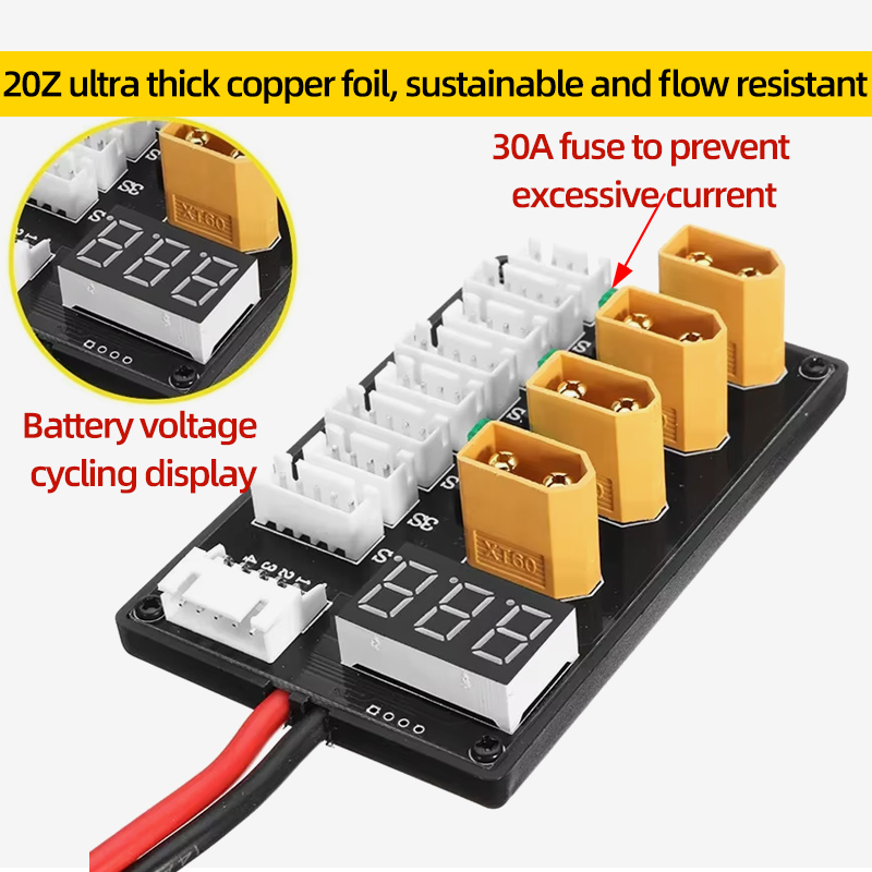 Papan Pengisian Paralel Batera - Drone Battery Parallel Board ulasan dan harga