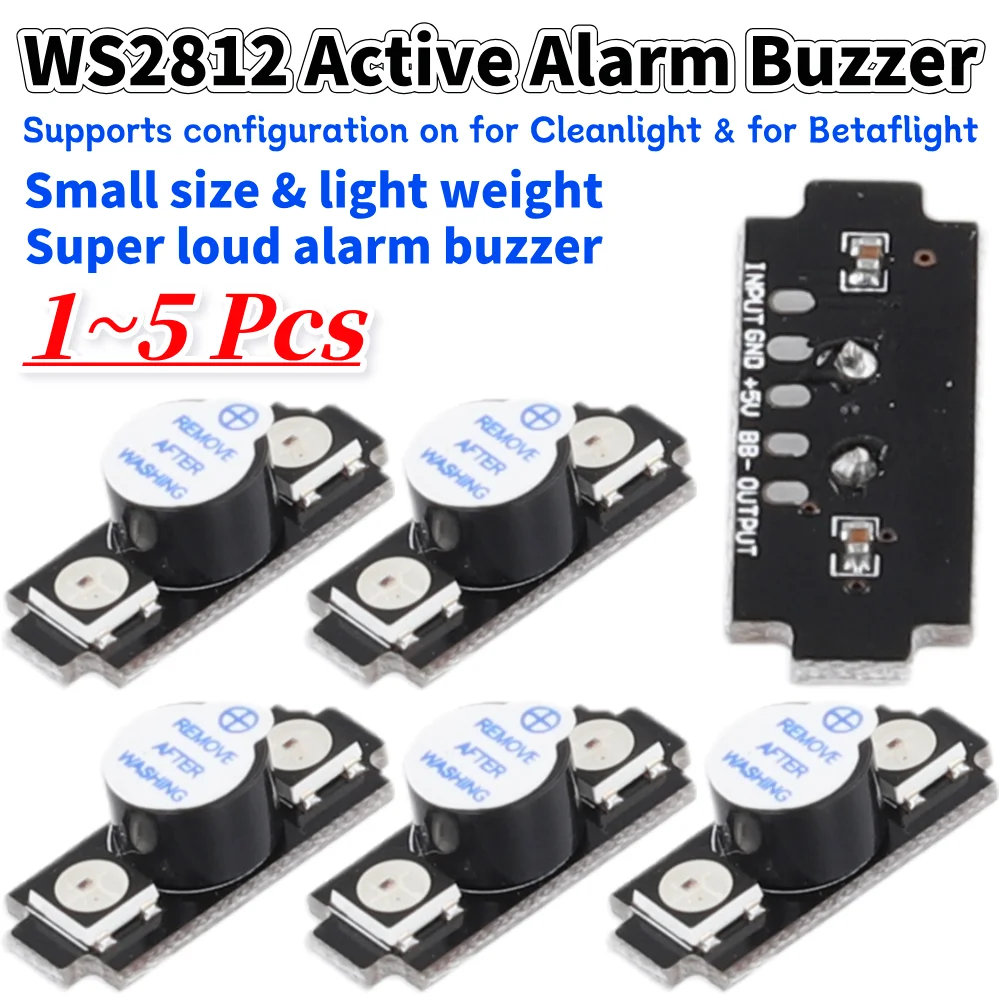 WS2812 Buzzer Alarm Aktif LED  - Drone Battery Alarm ulasan dan harga