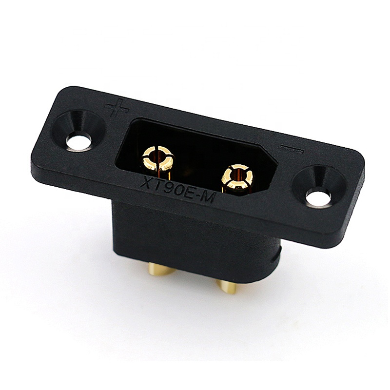 30PCSAmass Black XT90E-M Panel - Drone Battery Connector ulasan dan harga