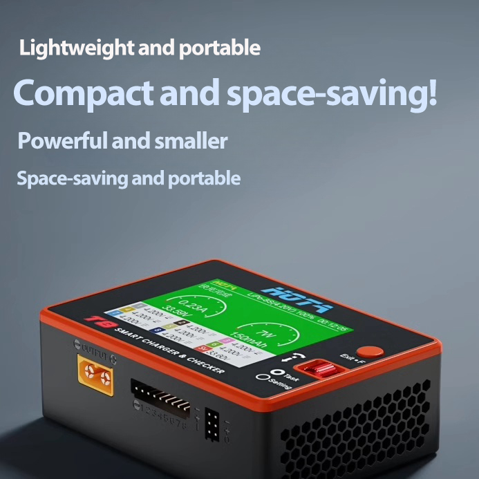 Pengisi Daya Cerdas HOTA T8 un - Drone Battery Smart ulasan dan harga