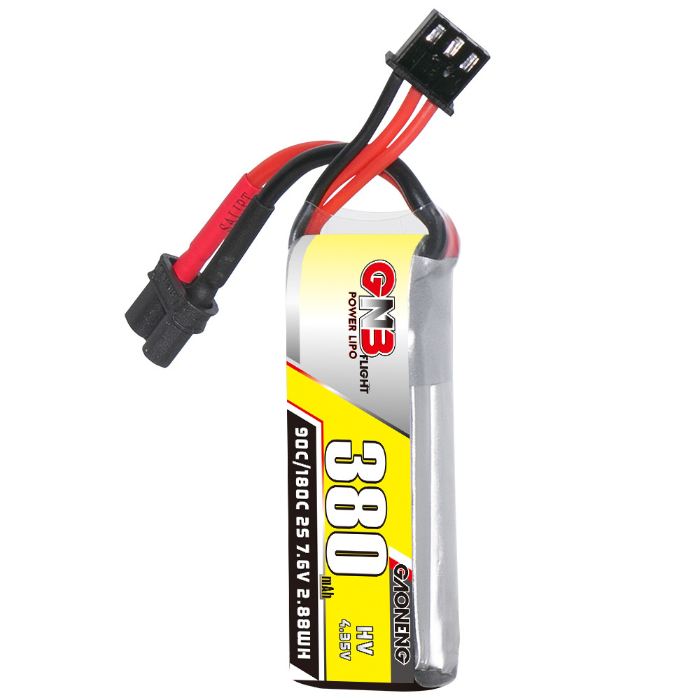 Baterai Lipo GNB 2S 7.6V 380mA - Drone Battery Plate ulasan dan harga
