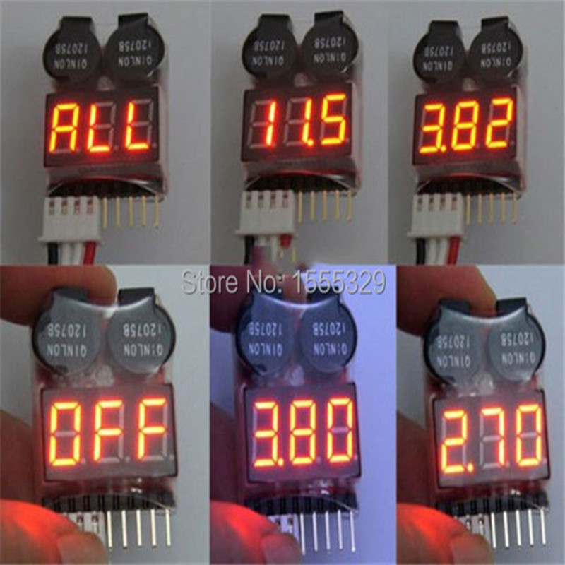 2 Buah Penguji Pemeriksa Tegan - Drone Battery Voltage Checker ulasan dan harga