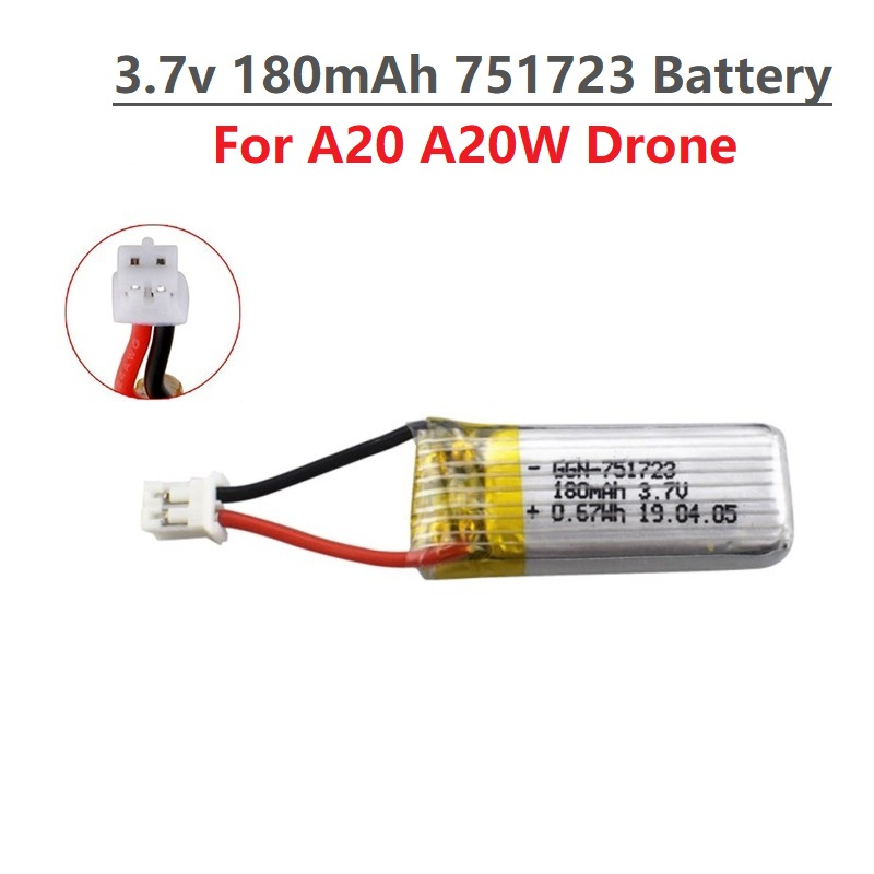 Baterai Lipo 3.7V 180mAh Asli  - Drone Battery Li-Ion ulasan dan harga
