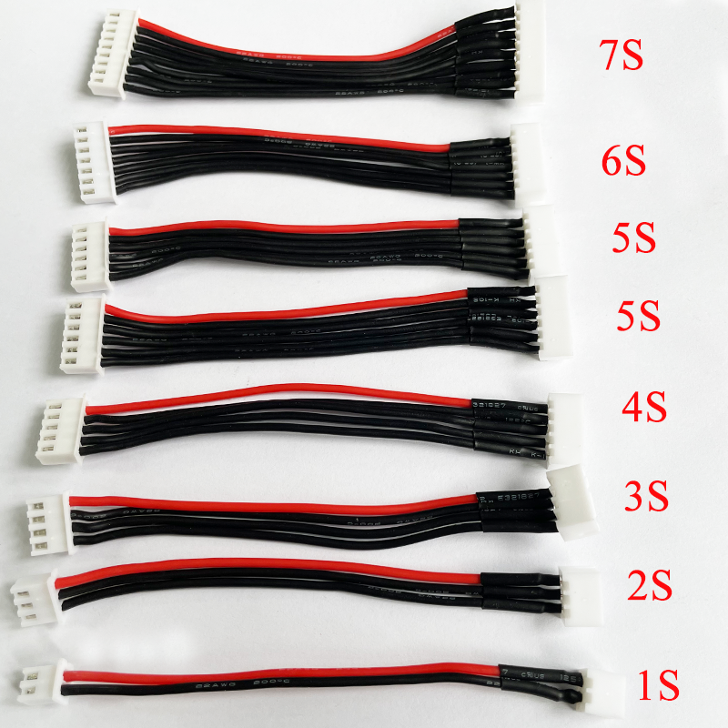 5 buah/lot JST-XH 1S 2S 3S 4S  - Drone Battery 6S ulasan dan harga