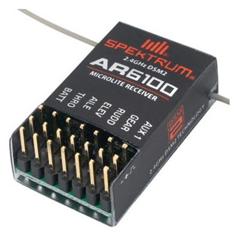 AR6100 DSM2 6CH 2.4GHz Penerim - Drone Battery Connector ulasan dan harga