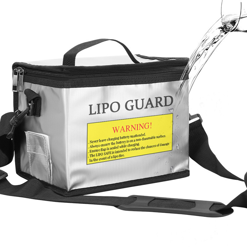 Lipo tas pengaman baterai port - Drone Battery Bag ulasan dan harga