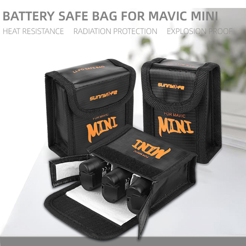 Tas Baterai Aman untuk DJI MIN - Drone Battery Bag ulasan dan harga