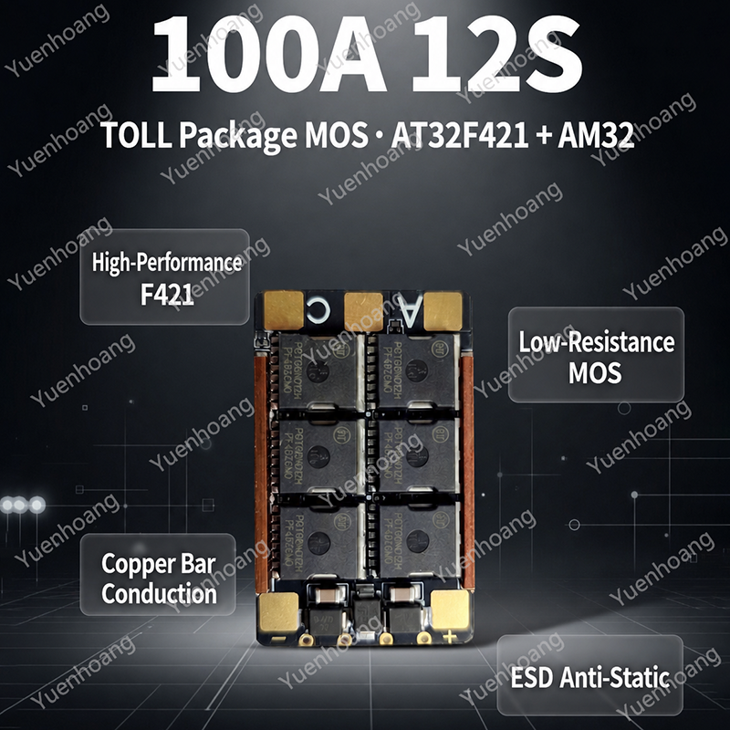 1Set AM32 12S Pengontrol ESC 3 - Drone Battery High Voltage ulasan dan harga