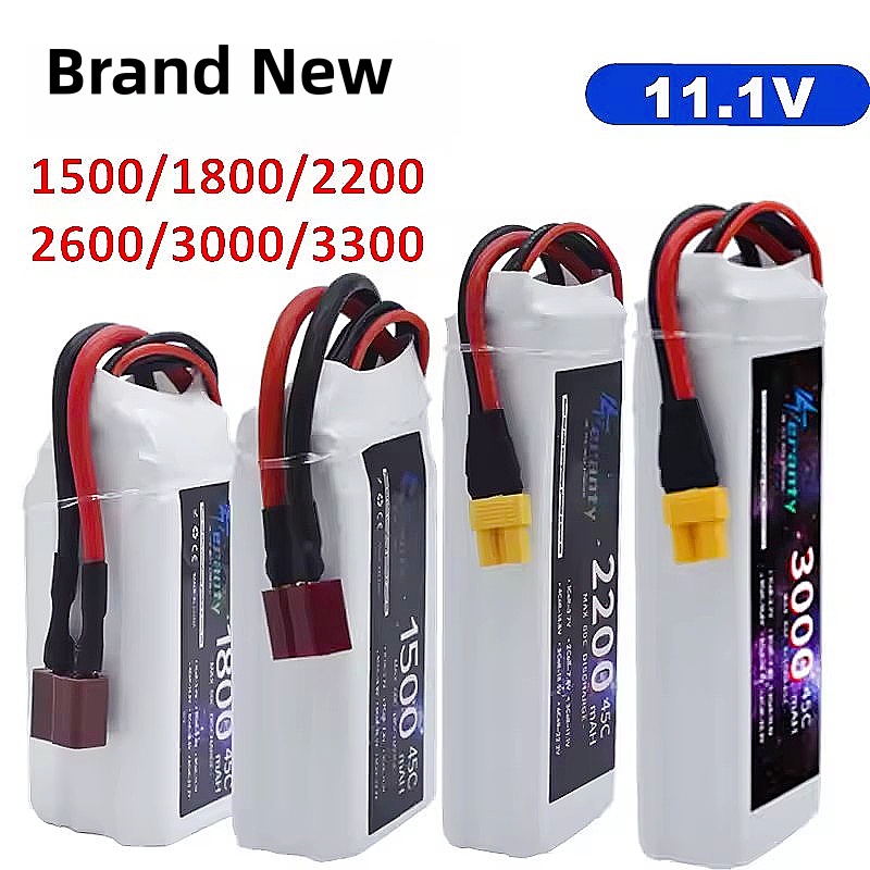 Baterai LiPo 11.1V 3S 1500mAh  - Drone Battery 3S ulasan dan harga