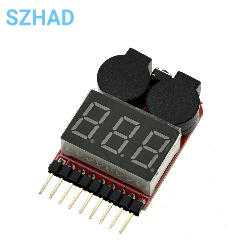 1-8S Penguji Tegangan Baterai  - Drone Battery Voltage Checker ulasan dan harga