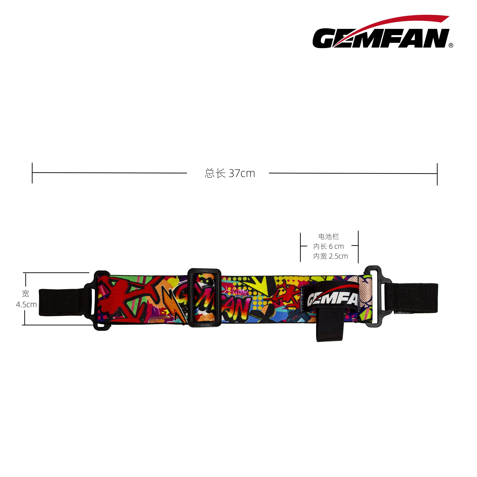 Tali Kepala Kacamata FPV Gemfa - Drone Battery Strap ulasan dan harga