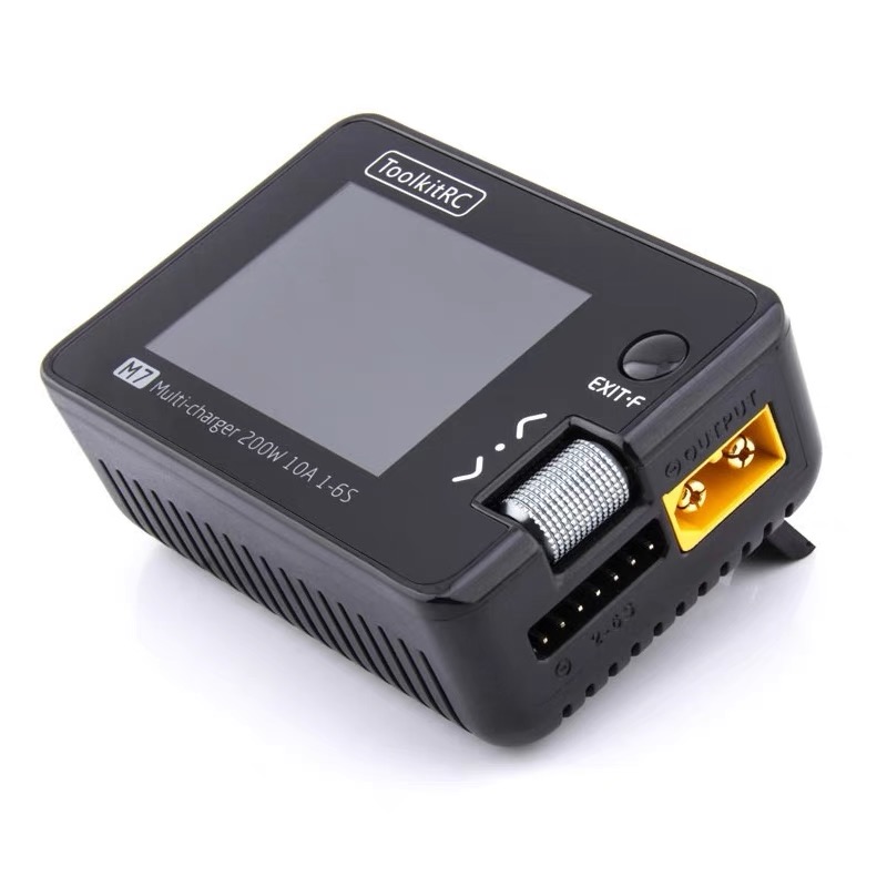 Untuk ToolkitRC M7 200W 10A Pe - Drone Battery Voltage Checker ulasan dan harga
