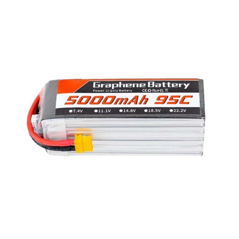Baterai Lipo Graphene 5000mAh  - Drone Battery Connector ulasan dan harga