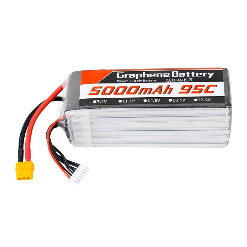 Baterai Lipo Graphene 5000mAh  - Drone Battery Connector ulasan dan harga